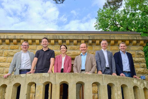 Mauro Moruzzi et ses partenaires de l'immobilier et de l'innovation.