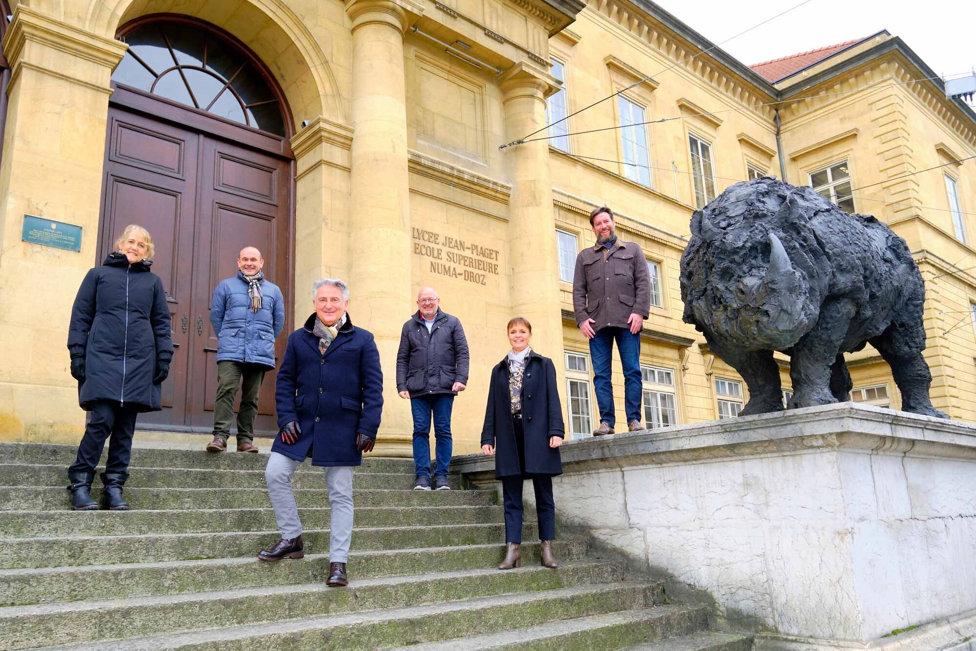 Le Conseil communal de la Ville de Neuchâtel.