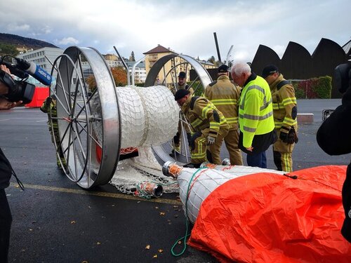 Présentation d'une digue mobile.