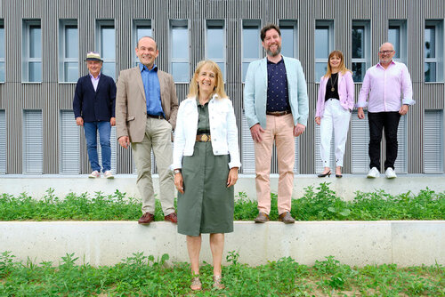 Le Conseil communal présidé par Nicole Baur.