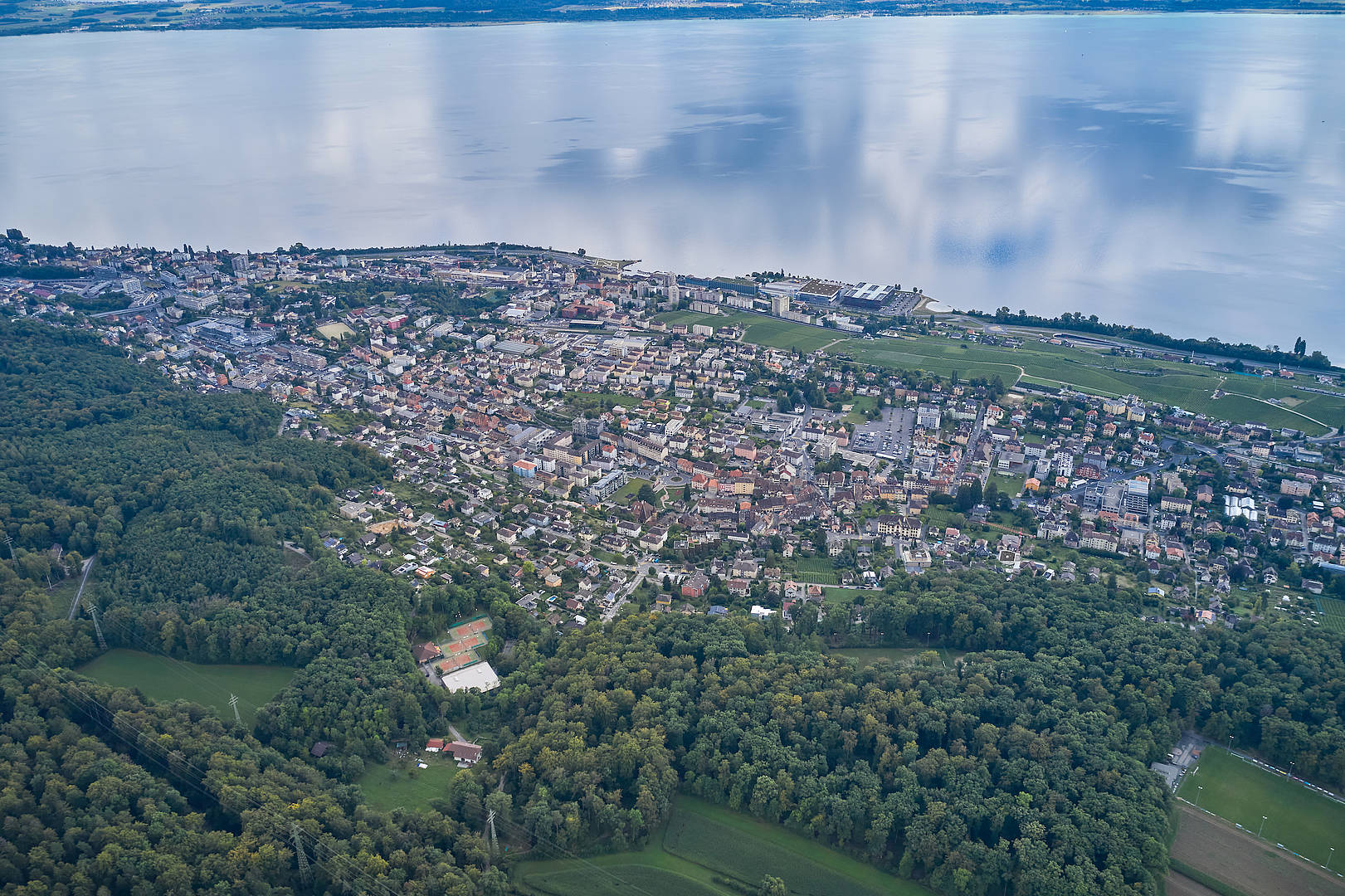 Vue de Peseux.