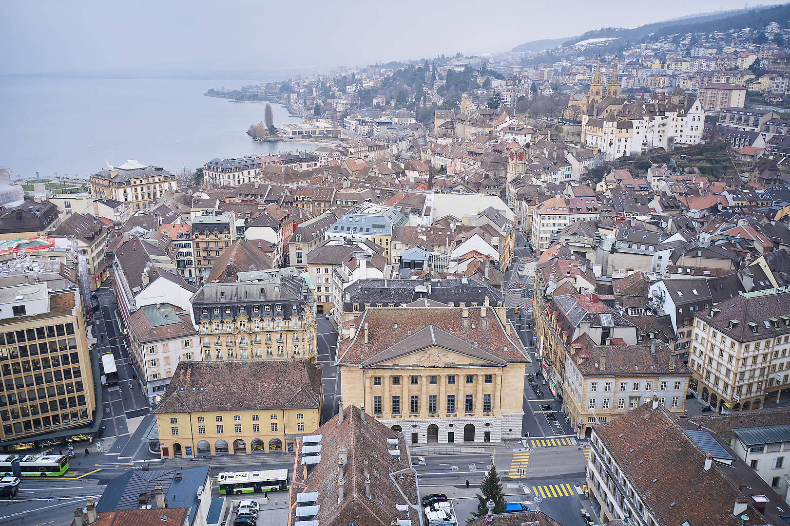 Vue de Neuchâtel.