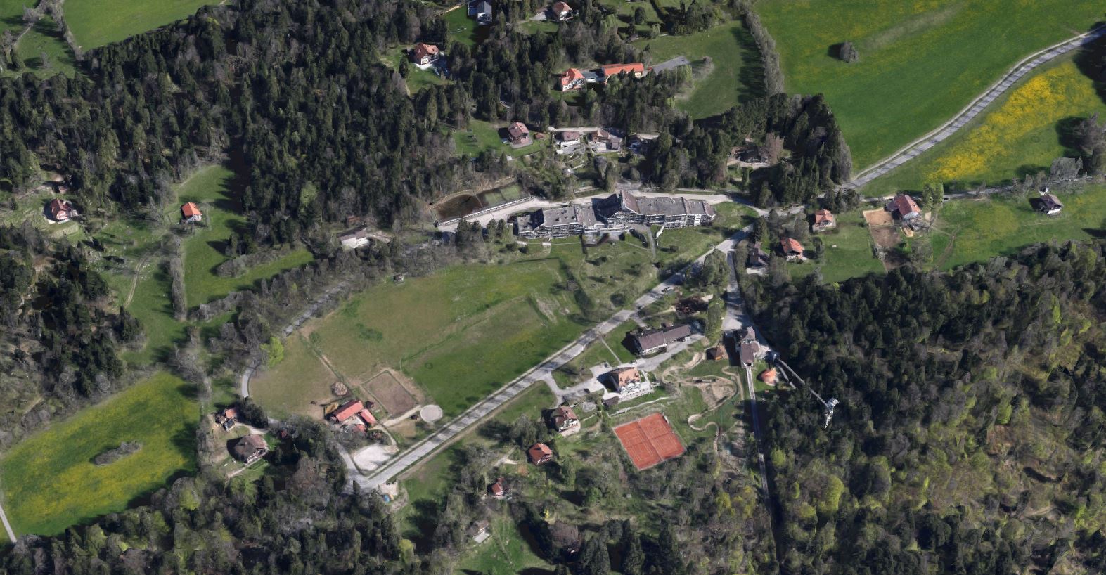 Une vue de Chaumont par Google Maps