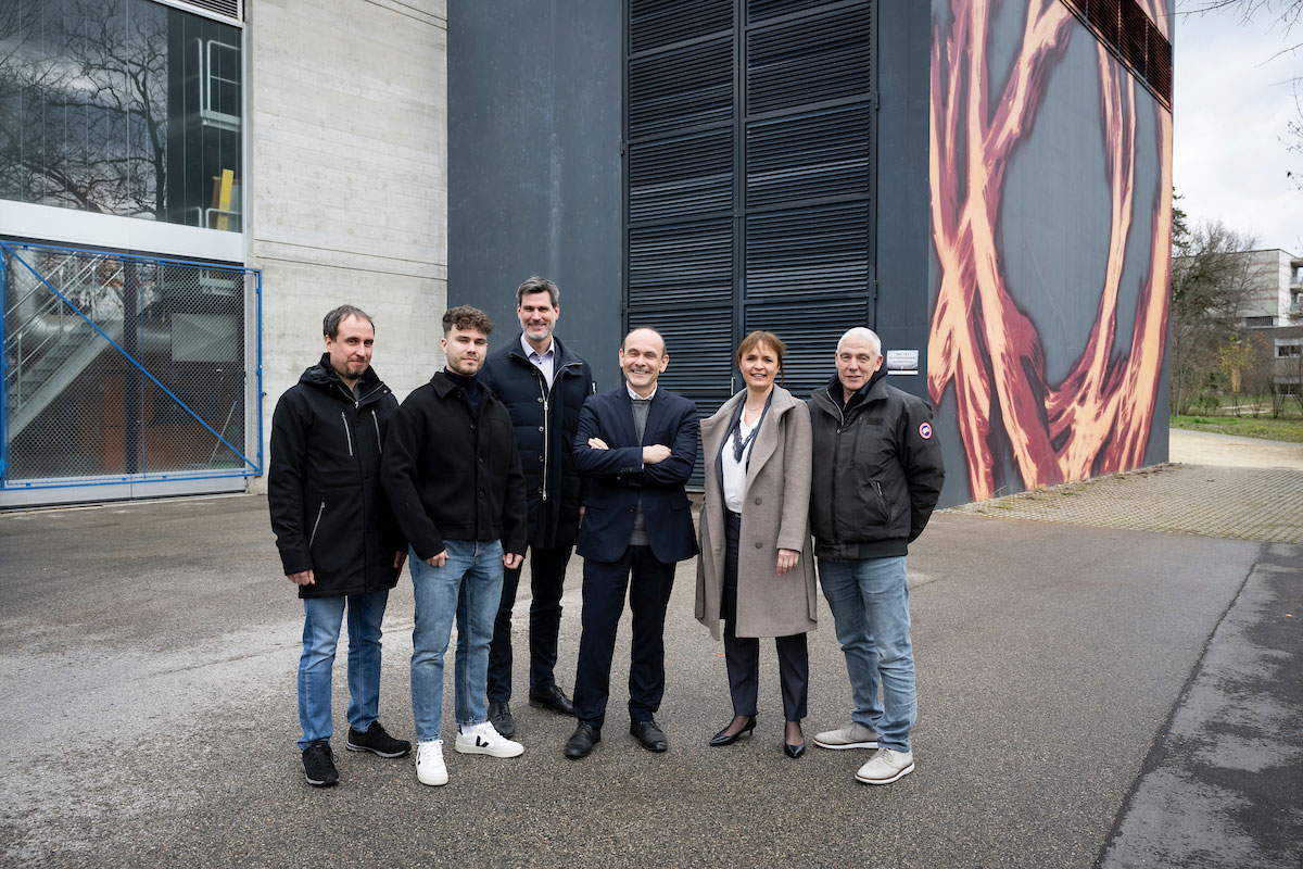 Le chauffage à distance de Viteos au Mail.