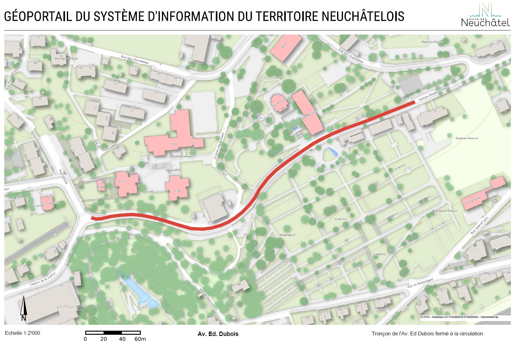 Un plan de situation