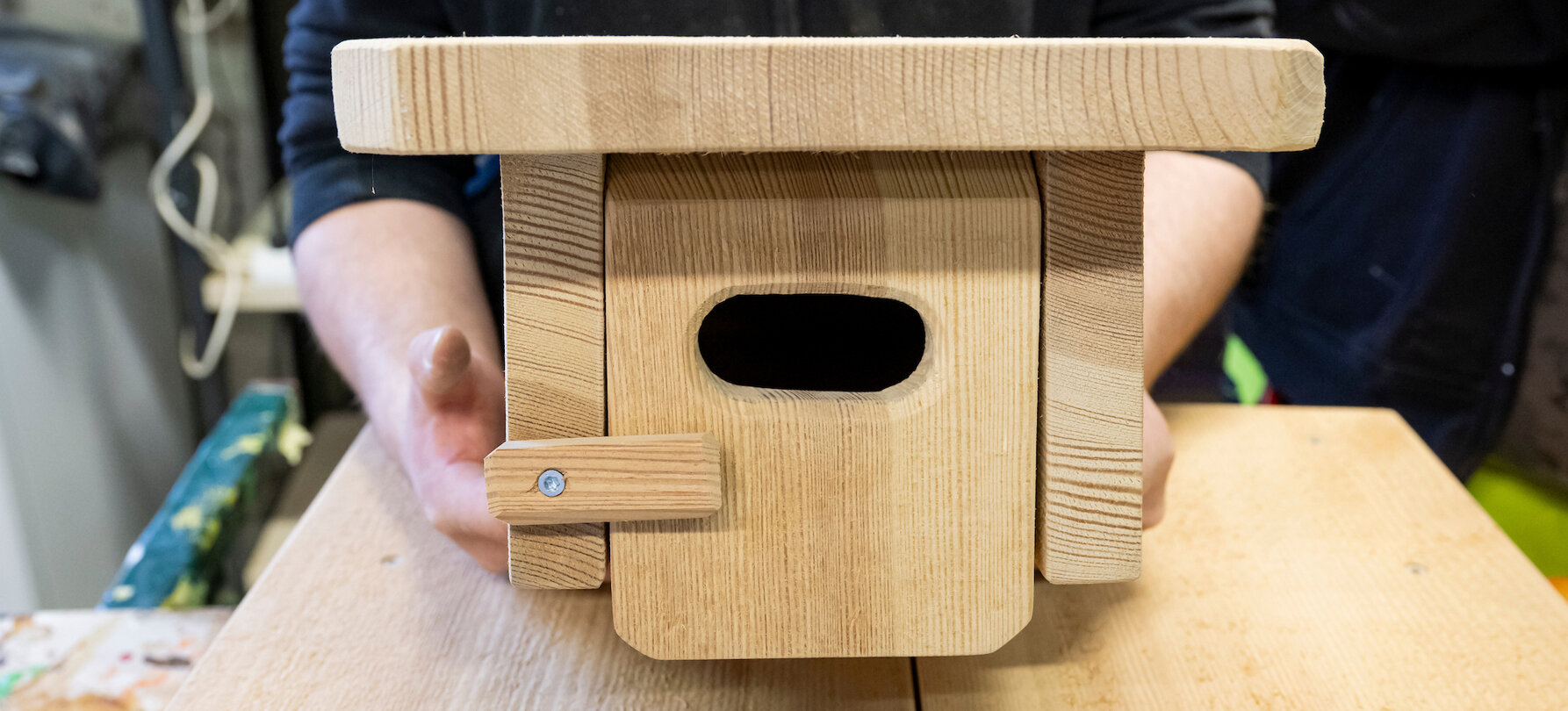 Nichoir de l'atelier Polyvert
