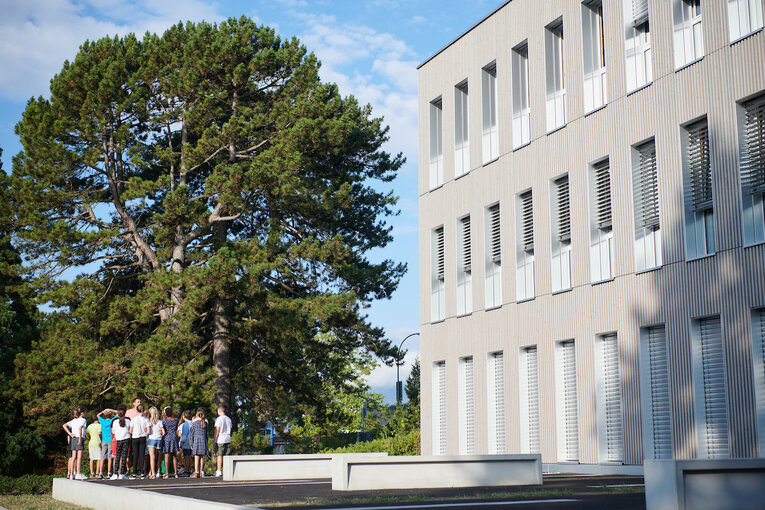 Le collège de Beauregard vit sa première rentrée, 15 août 2022.