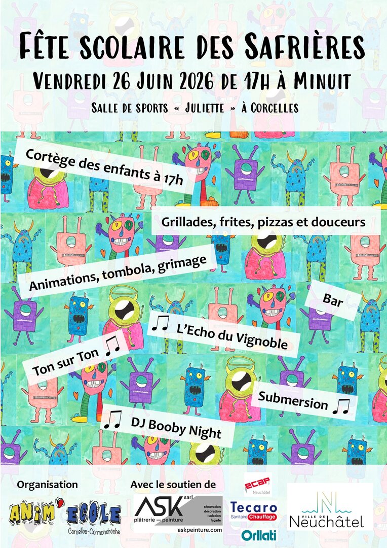 Flyer Corcelles-Cormondrèche 2026