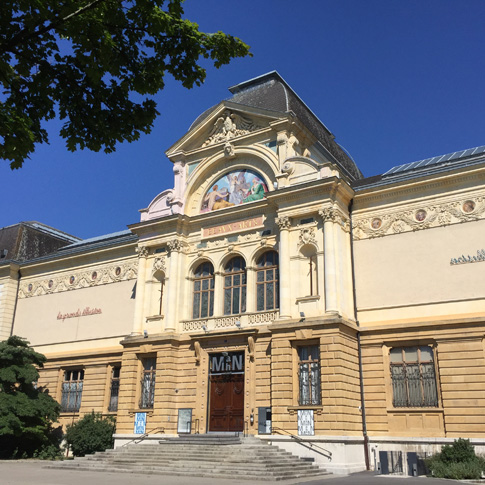 La façade du Musée d'art et d'histoire de Neuchâtel.