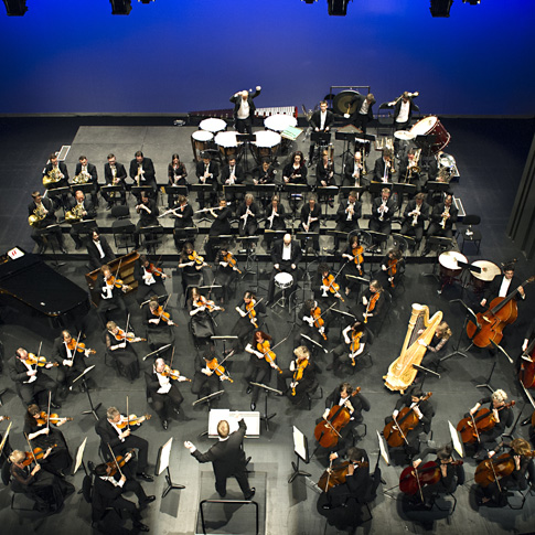 L'Ensemble Symphonique Neuchâtel lors de la présentation de l'Oiseau de Feu