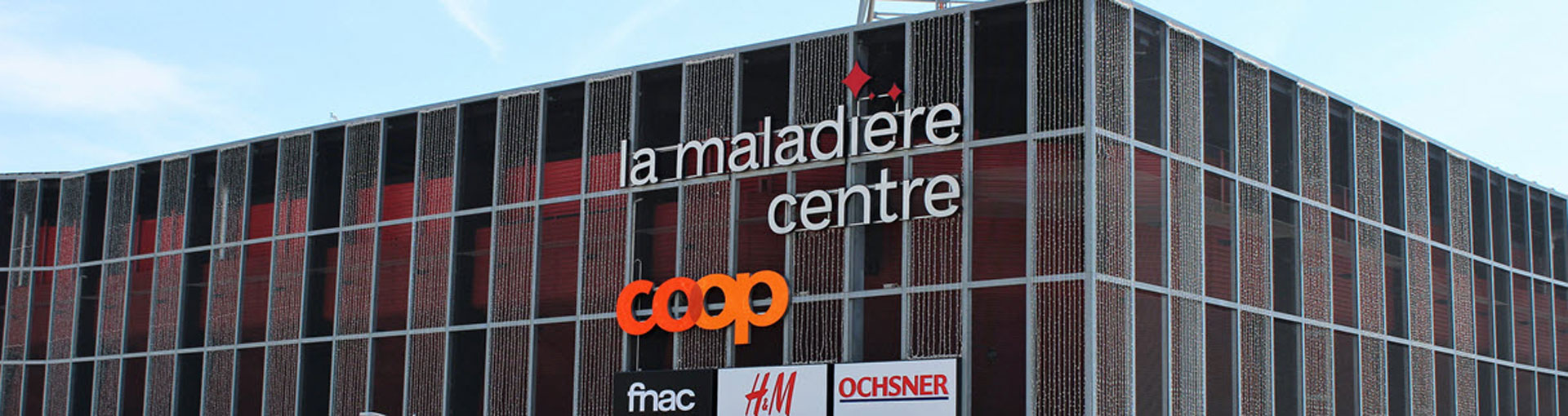 La façade de la Maladière Centre