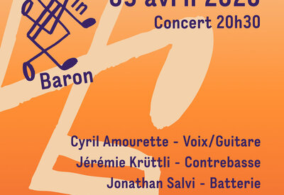 Jazz’In Baron - Cyril Amourette Trio