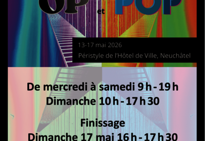 Exposition 2026 de Neuchâtel Patchwork : OP et POP