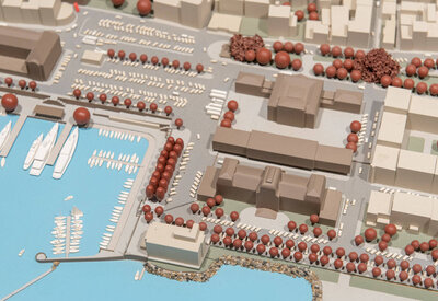 Ma maquette en pain d'épices. Complet!