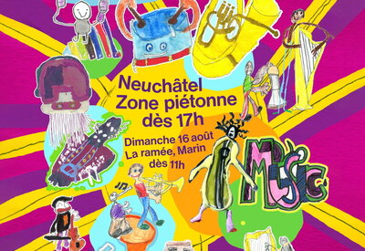 Buskers Festival de Neuchâtel, festival des musicien∙ne∙s de rue