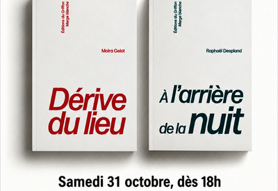 Vernissage littéraire : deux nouvelles voix aux Éditions du Griffon