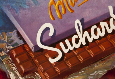 Suchard s'affiche. Vernissage