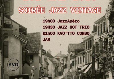 KVO JAZZ CLUB  –  SPECIAL VINTAGE JAZZ NIGHT