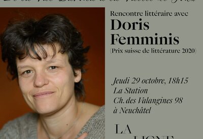 Association La Ligne - Rencontre avec l’autrice Doris Femminis