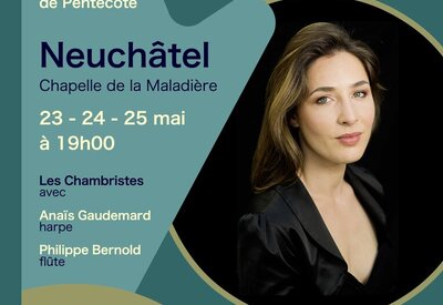 19ème Festival de Pentecôte des Chambristes avec Anaïs Gaudemard et Philippe Bernold