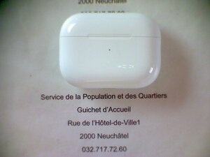 Boite airpods